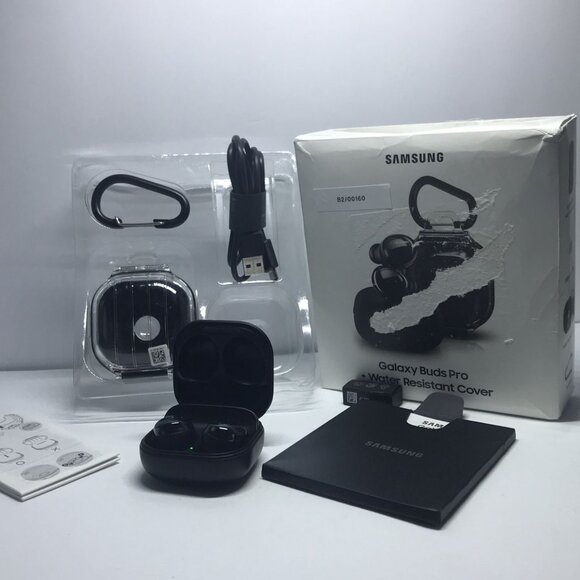 SAMSUNG Galaxy Buds Pro Wireless Bluetooth Earbuds With Water Resistant Cover BK